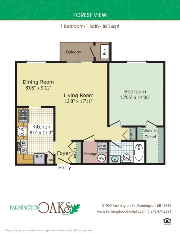 Forestview floor plan